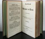 Weber, Beda. Handbuch für Reisende in Tirol.