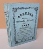 Salomon, Joseph (Bearb.). Austria oder Österreichischer Universal-Kalender für das Schaltjahr 1852. Dreizehnter Jahrgang.