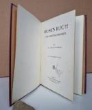 Hoffmann, Julius. Rosenbuch für Gartenliebhaber.