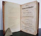 Gentz, Friedrich. Ueber den Ursprung und Charakter des Krieges gegen die Französische Revoluzion.