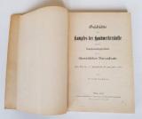 Reschauer, Heinrich. Geschichte des Kampfes der Handwerkerzünfte und der Kaufmannsgremien mit der österreichischen Bureaukratie. Vom Ende des 17. Jahrhunderts bis zum Jahre 1860.