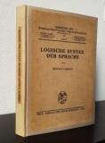 Carnap, Rudolf. Logische Syntax der Sprache.