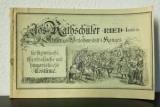 Josef Rathschüler. Atelier und Verleihanstalt für historische, theatralische und humoristische Costüme. Katalog.