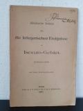 Historische Notizen über die kriegerischen Ereignisse im Isonzo-Gebiet.