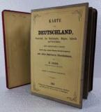 Gross, R. Karte von Deutschland, Oesterreich, den Niederlanden, Belgien, Schweiz und Nord-Italien nebst angränzenden Ländern (nach den neuen Grenz-Aenderungen), mit allen fahrbaren Eisenbahnen.