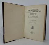 Mach, Ernst. Die Mechanik in ihrer Entwicklung.