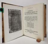 Gilhofer & Ranschburg (Hrsg.). Catalogue of an Important Library of Rare and Valuable Books.