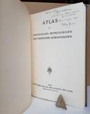 Slanar, Hans. Atlas für Hauptschulen, Mittelschulen und verwandte Lehranstalten. - WIDMUNGSEXEMPLAR -