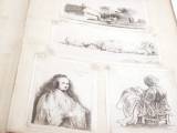 A collection of original etchings; consisting of 7 original plates, by Rembrandt. 6 after Rembrandt, by Vivares. 25 original plates, by Claude. 1660. 3 ditto, by Dominique Barriere. 1651. 5 ditto, by ...