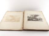 A collection of original etchings; consisting of 7 original plates, by Rembrandt. 6 after Rembrandt, by Vivares. 25 original plates, by Claude. 1660. 3 ditto, by Dominique Barriere. 1651. 5 ditto, by ...