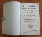 Circulare des kaiserl. königl. Kreisamtes im V. U. M. B. vom Jahre 1834.
