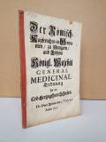 Maria Theresia - Der Römisch-Kayserlichen in Germanien / zu Hungarn / und Böheim Königl. Majestät General Medicinal-Ordnung Für das Erb-Hertzogthum Schlesien.