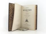 Michelet, J. Histoire de la Révolution Francaise. Tome premier - neuvième.