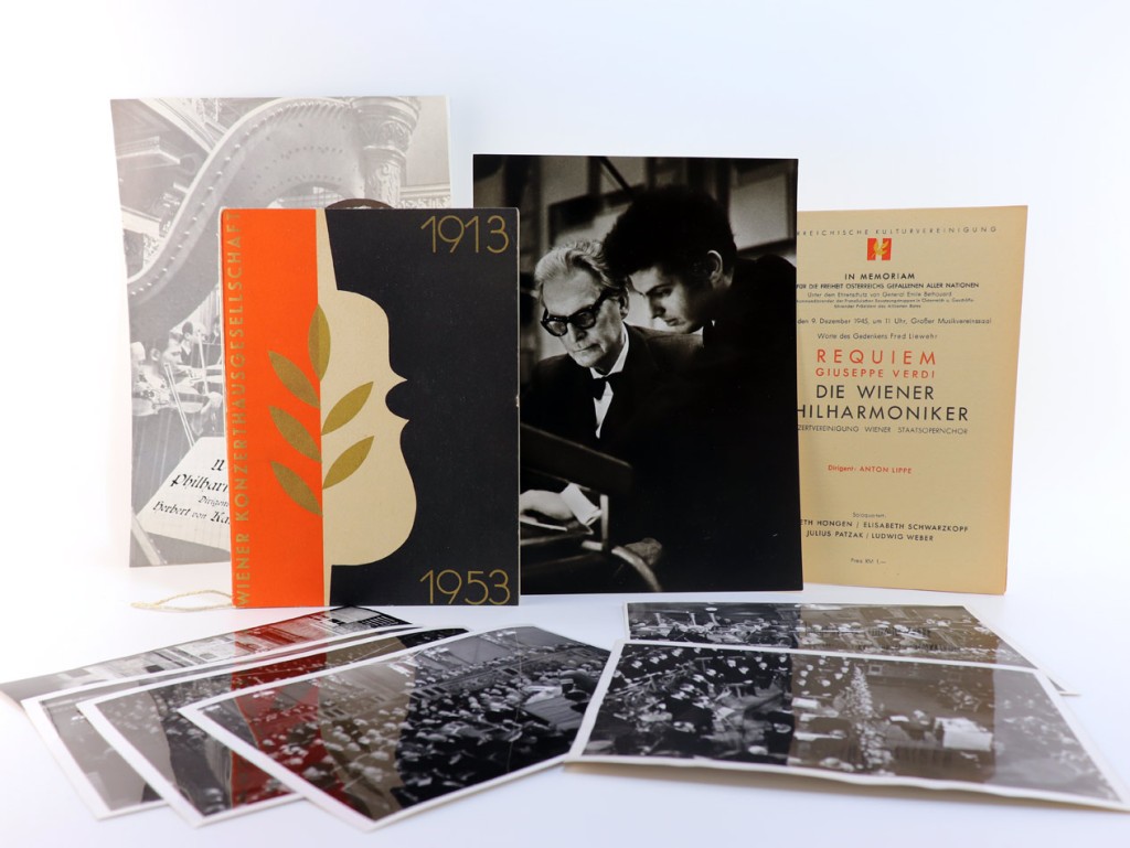 Dirigenten-Memorabilien.