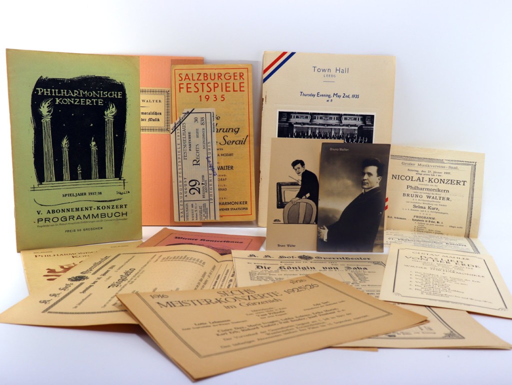 Dirigenten-Memorabilien.