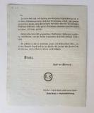 Franz der I., Kaiser von Österreich. Vertrag zwischen dem Oesterreichischen Kaiser-Staate und der Schweizerischen Eidgenossenschaft wegen gegenseitiger Auslieferung der Verbrecher.