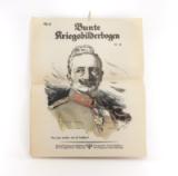 Schuppmann, Hans (Red.). Bunte Kriegsbilderbogen. Nr. 1-52 (ohne Nr. 9 u. 44-48).