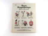 Schuppmann, Hans (Red.). Bunte Kriegsbilderbogen. Nr. 1-52 (ohne Nr. 9 u. 44-48).