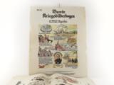 Schuppmann, Hans (Red.). Bunte Kriegsbilderbogen. Nr. 1-52 (ohne Nr. 9 u. 44-48).