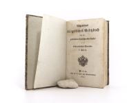 Allgemeines bürgerliches Gesetzbuch für die gesammten Deutschen Erbländer der Oesterreichischen Monarchie.