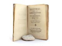 Vernes. Lettres sur le Christianisme de Mr J. J. Rousseau, adresseés a Mr. I. L.
