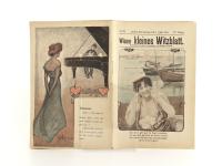 Garleutner, Josef (Hrsg.) und Moriz Mazak (Hrsg.). 1: Das kleine Witzblatt. 24 Hefte zwischen 1897 und 1903; 2: Wiener kleines Witzblatt. 12 Hefte zwischen 1901 und 1903.