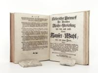 Kurtze, doch Vollkommene Nachricht von der Wahl und Crönung eines Röm. Königs und Kaysers: worinnen von allen Curialien, Ceremonien und Geprängen, so man zufolge der guldnen Bulle Carls des IV. un...
