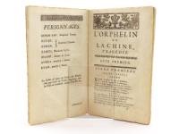 Voltaire, Arouet de. L´Orphelin de la Chine, Tragédie.