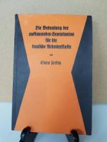 Zetkin, Clara. Die Bedeutung der aufbauenden Sowjetunion für die deutsche Arbeiterklasse.
