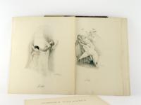 Gaal, Margit. Songes Galantes. 12 Dessins par Margit Gaal. Édition privée.