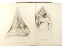 Gaal, Margit. Songes Galantes. 12 Dessins par Margit Gaal. Édition privée.
