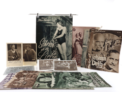 Richter, Paul. Sammlung von 24 Memorabilien.