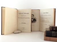 Dühring, E; Sammlung von 5 Büchern, 4 von Eugen Carl Dühring, 1 über denselben.