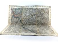 Scheda, Josef (Ritter von). 1.: General-Karte des Oesterreichischen Kaiserstaates mit einem grossen Theile der angrenzenden Länder. Seiner Kaiserl. Königl. Apostolischen Majestät Franz Josef dem Er...