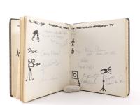 Konvolut Puppentheater-Zeitschriften, Textbücher u. Programme aus dem Besitz von Arminio Rothstein (Clown Habakuk).