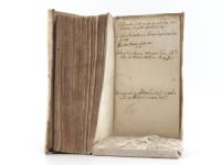 Hobbes, Thomas. Elementa Philosophica de CIVE Auctore Thom. Hobbes. Malmesburiensi. Amsterodami, Apud Ludovicum Elsevirium. Anno 1647.
