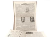 Neues Oesterreich. Organ der Demokratischen Einigung. 1. Jg., Folge 1 - 38 (20 und 23 fehlen), Dienstag 24. April 1945 bis Dienstag, 5. Juni 1945. Herausgeberschadt: Leopold Arzt, Ernst Czeija, Ing. F...
