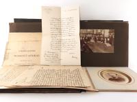 Paulitschke, Philipp. Konvolut Kleinschriften + Memorabilien + AUTOGRAPHEN: Der geographische Congress in Venedig (15.—22. September 1884), in Petermanns Mitteilungen, Jg. 1881. // Der zweite Deutsc...