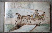 Kinsky, Ferdinand. Ferdinand Kinsky: Von Mailand nach Matzen heimgekommen - 1840. Er diente bei Sardinien Husaren in Italien von 1833 bis 1840. Starb nach schweren Leiden in Kloster Neuburg im Decembe...