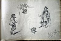 Kinsky, Ferdinand. Ferdinand Kinsky: Von Mailand nach Matzen heimgekommen - 1840. Er diente bei Sardinien Husaren in Italien von 1833 bis 1840. Starb nach schweren Leiden in Kloster Neuburg im Decembe...