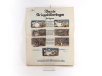 Schuppmann, Hans (Red.). Bunte Kriegsbilderbogen. Nr. 1-52 (ohne Nr. 9 u. 44-48).