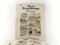 Schuppmann, Hans (Red.). Bunte Kriegsbilderbogen. Nr. 1-52 (ohne Nr. 9 u. 44-48).