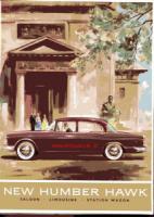 New Humber Hawk - Saloon, Limousine, Station Wagon.