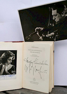 Teilnachlaß - Künstlerkorrespondenz von Irmgard Seefried und Wolfgang Schneiderhan